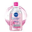 NIVEA Aqua Rose Micellar Gül Suyu İçeren Çift Fazlı Makyaj Temizleme Suyu 400ml - Görsel 1