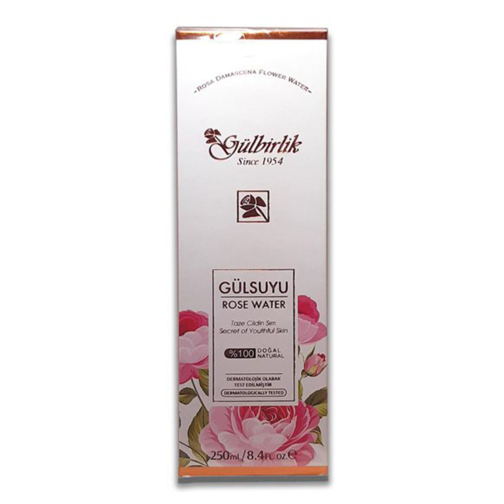 Gülbirlik Gülsuyu %100 Doğal 250 Ml