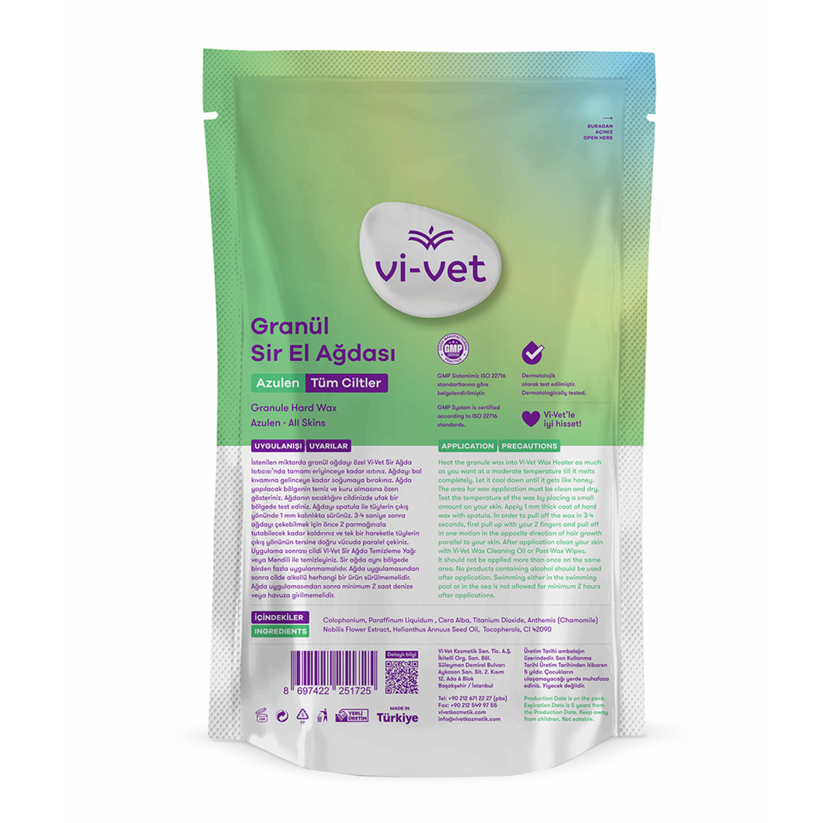 Vi-Vet Granül Sir El Ağdası 250 G Azulen - Görsel 2