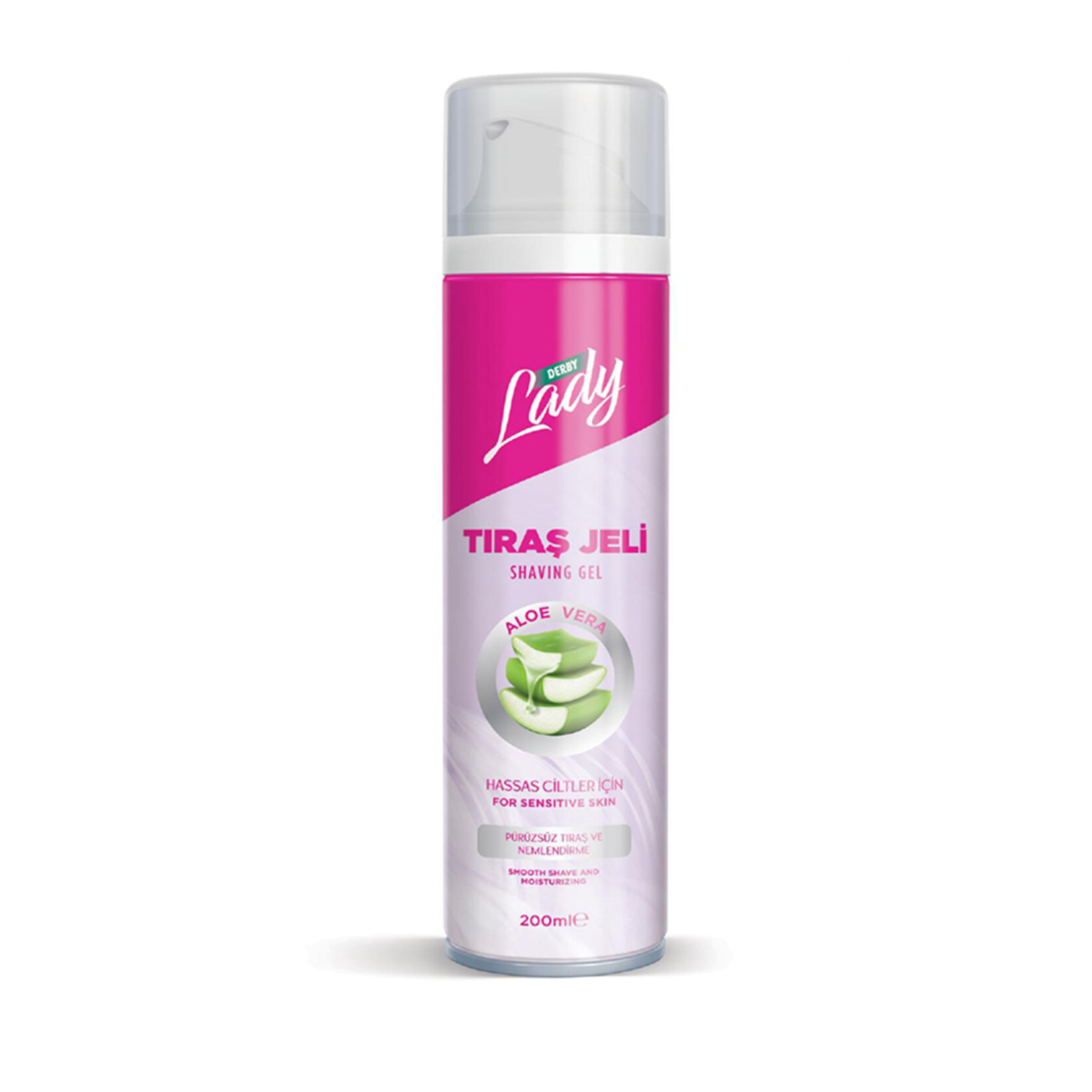 Derby Lady Tıraş Jeli Aloe Vera 200 Ml