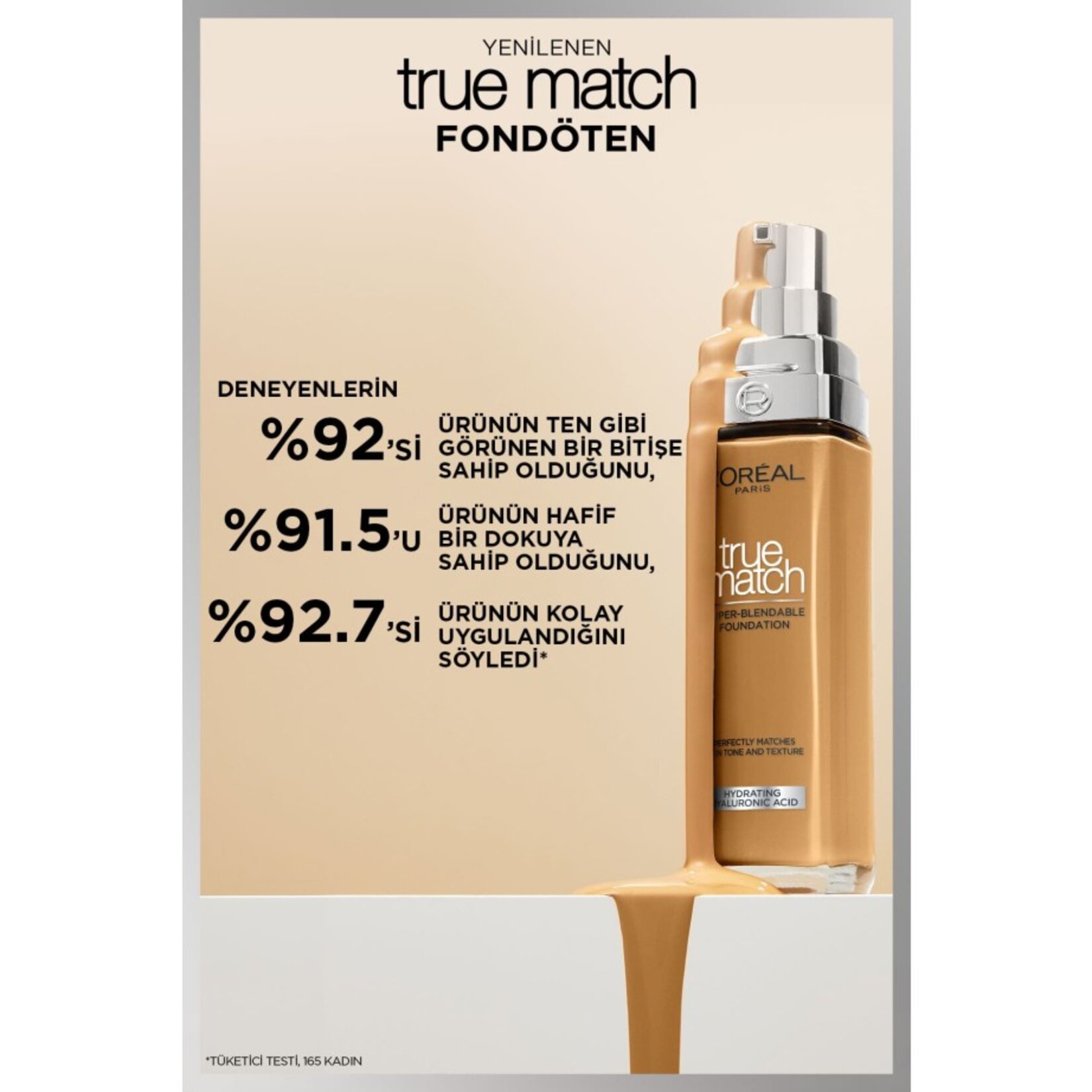 L'Oréal Paris True Match Fondöten - 1.5N - Görsel 4