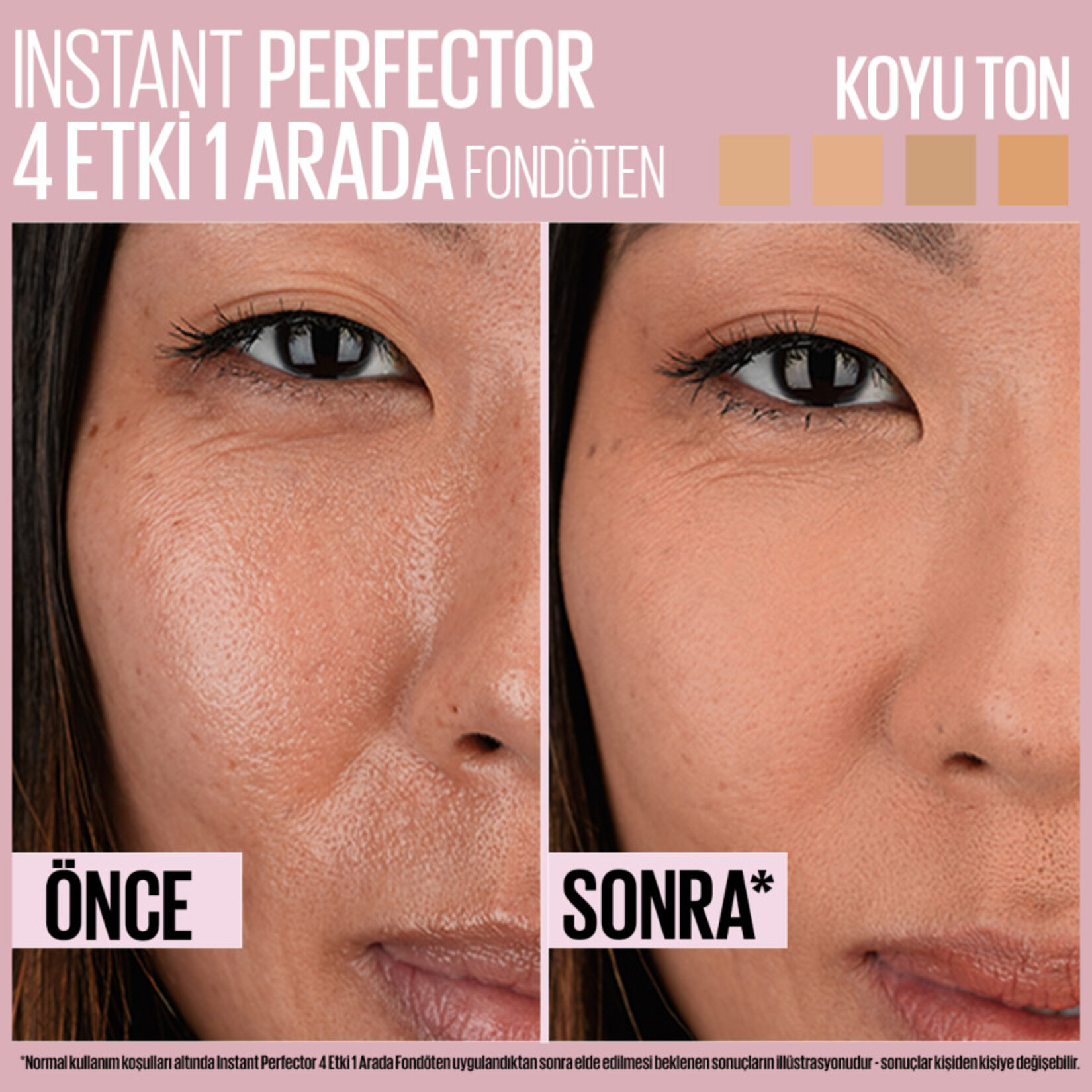 Mny Inst Perf Matte 4 Etkı -1 Arada - Lıght Medıum - Görsel 3