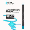 Flormar Ultra Eyeliner Yoğun Renk Veren Kremsi Dokulu Göz Kalemi - 006 Blue - Görsel 5