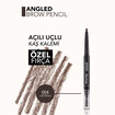 Flormar Angled Kesik Uçlu Kendinden Fırçalı Asansörlü Kaş Kalemi - 004 Dark Brown - Görsel 5