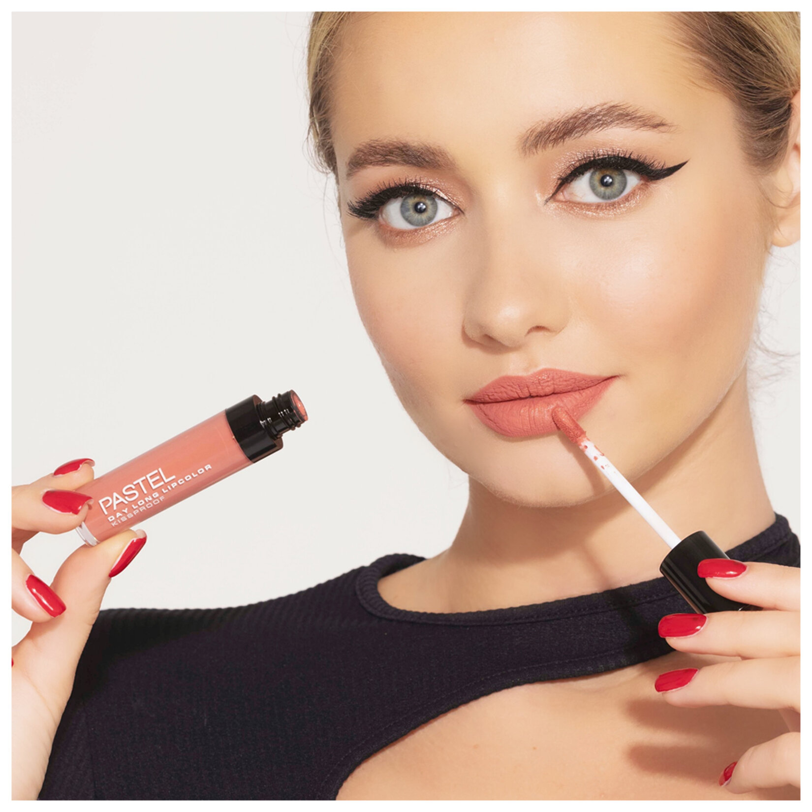 Pastel Daylong Lipcolor Kissproof - Likit Mat Ruj 46 - Görsel 3