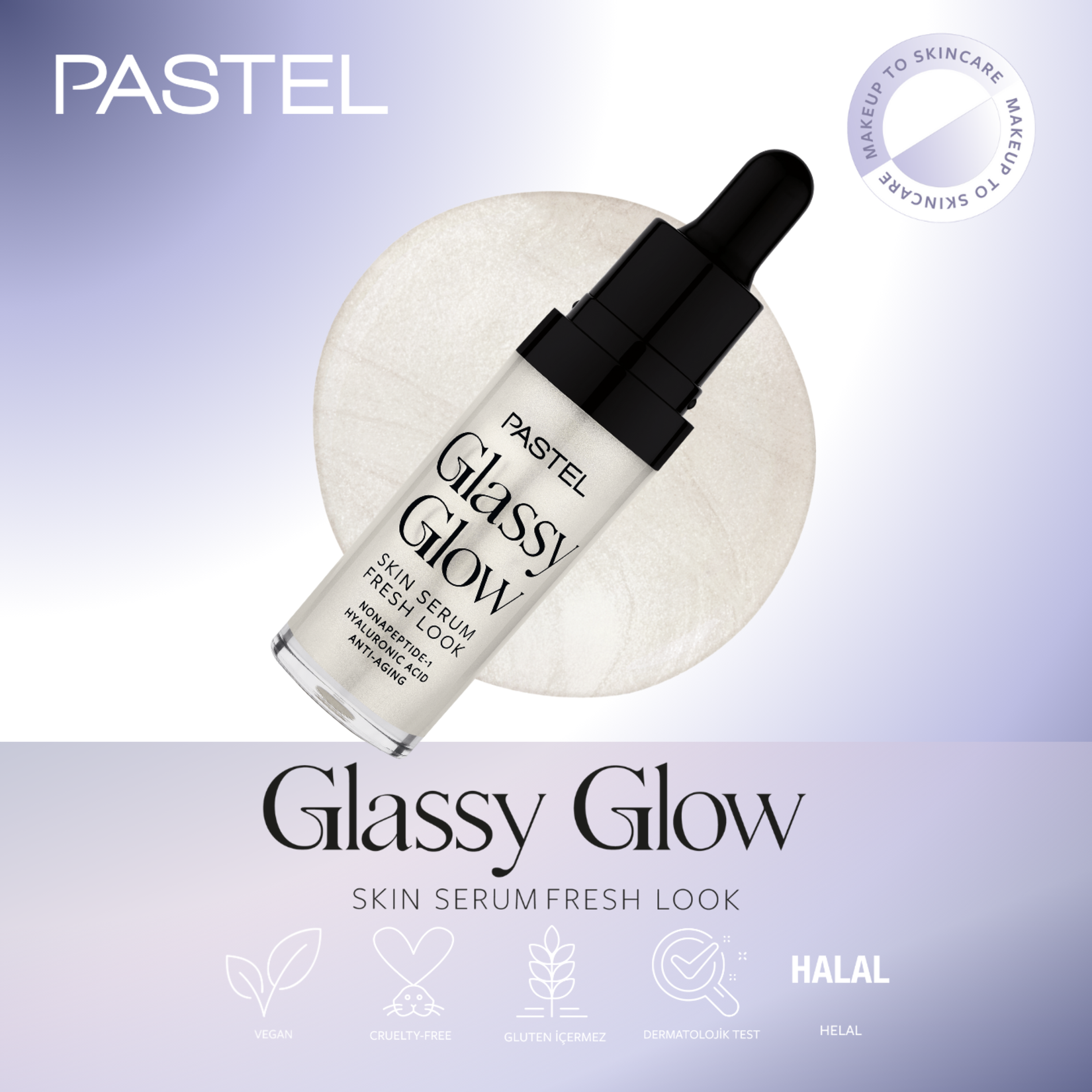Pastel Glassy Glow Skin Serum - Aydınlatıcı Cilt Serumu - Görsel 5