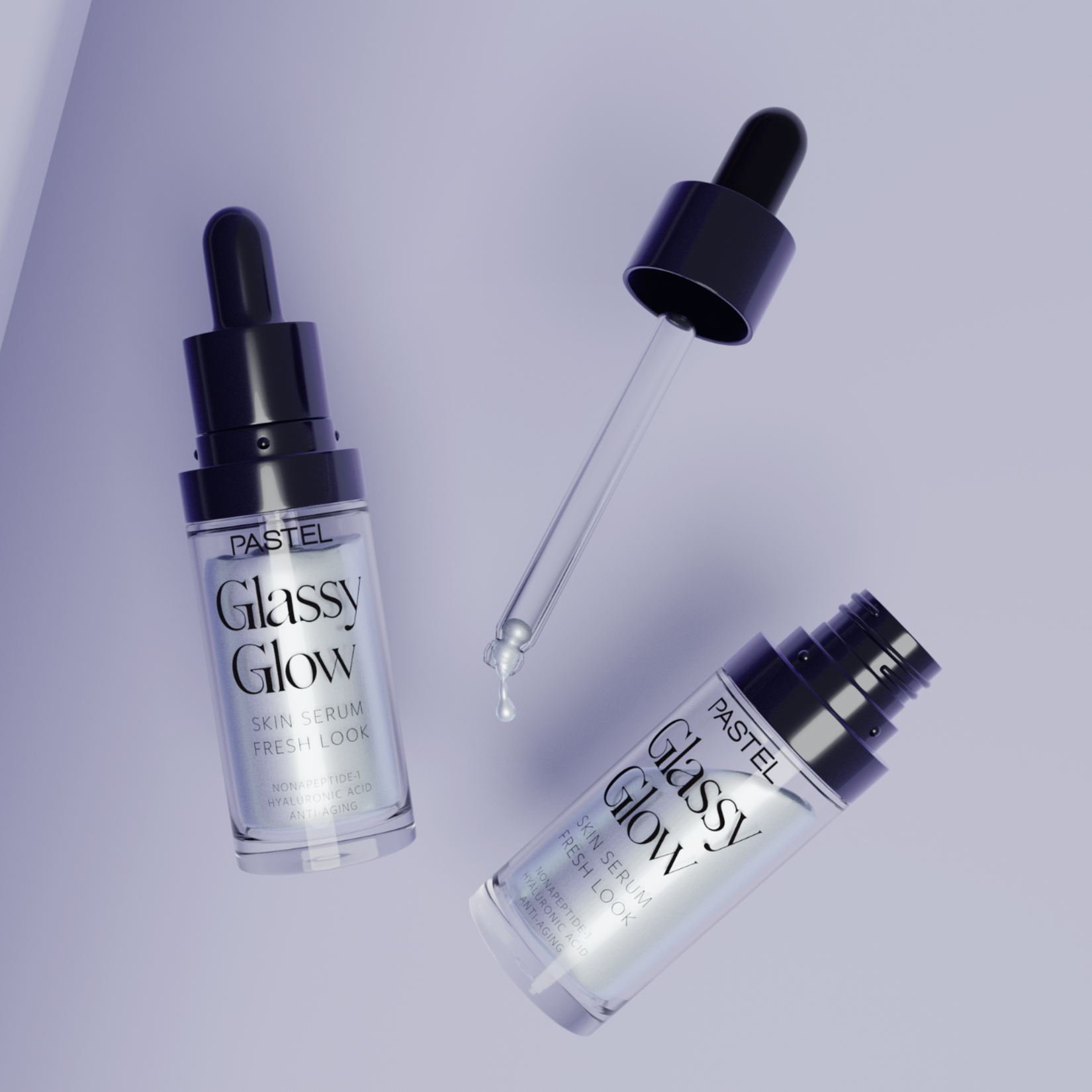 Pastel Glassy Glow Skin Serum - Aydınlatıcı Cilt Serumu - Görsel 2