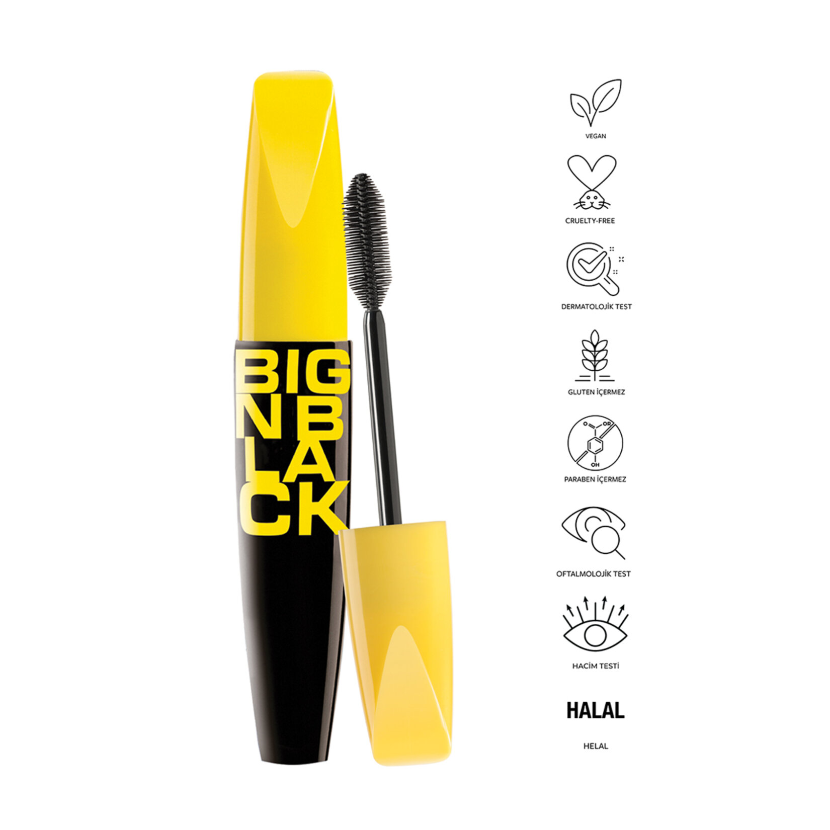 Pastel Big N Black Mascara - Maskara - Görsel 3