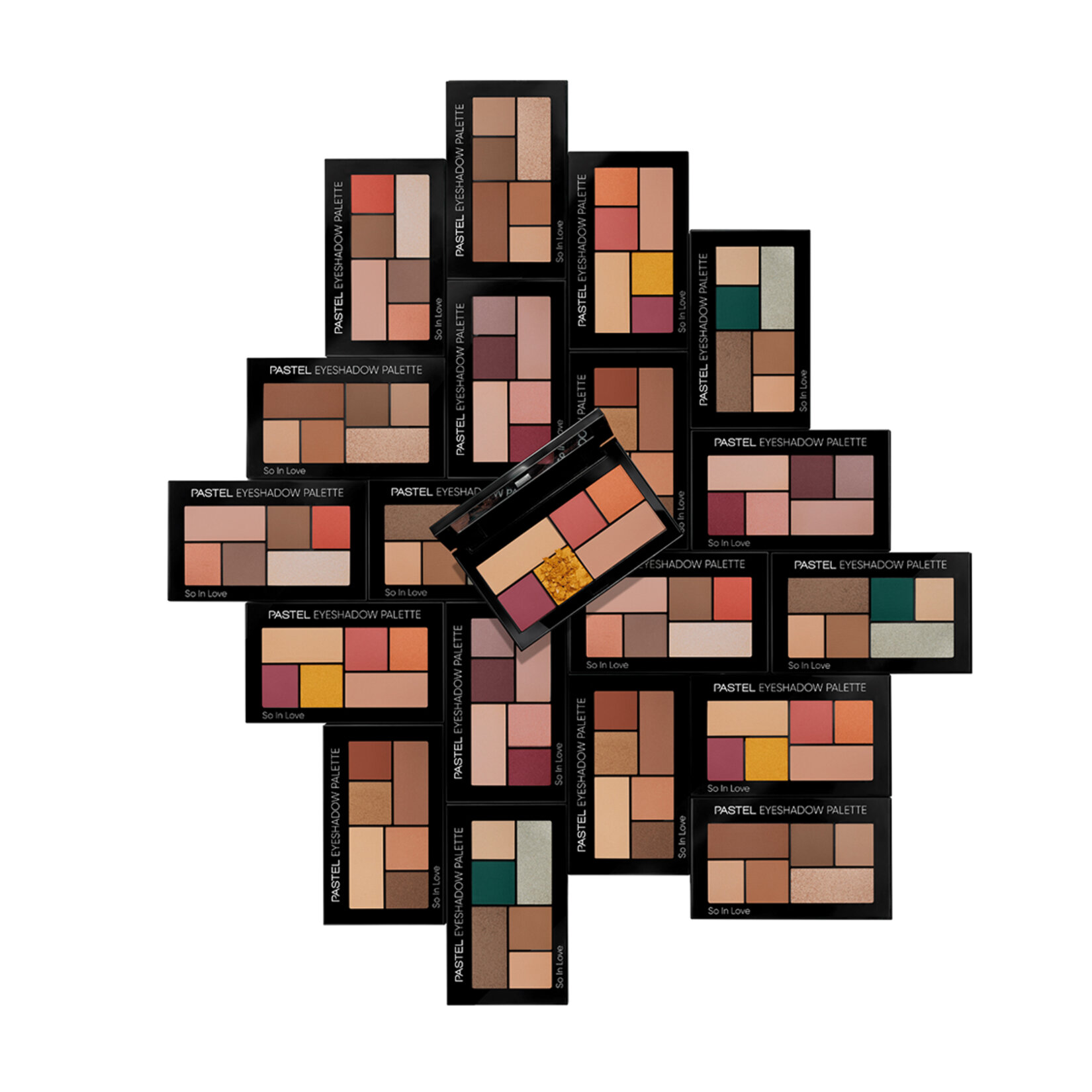 Pastel Eyeshadow Palette So In Love - Far Paleti 204 Soul - Görsel 4