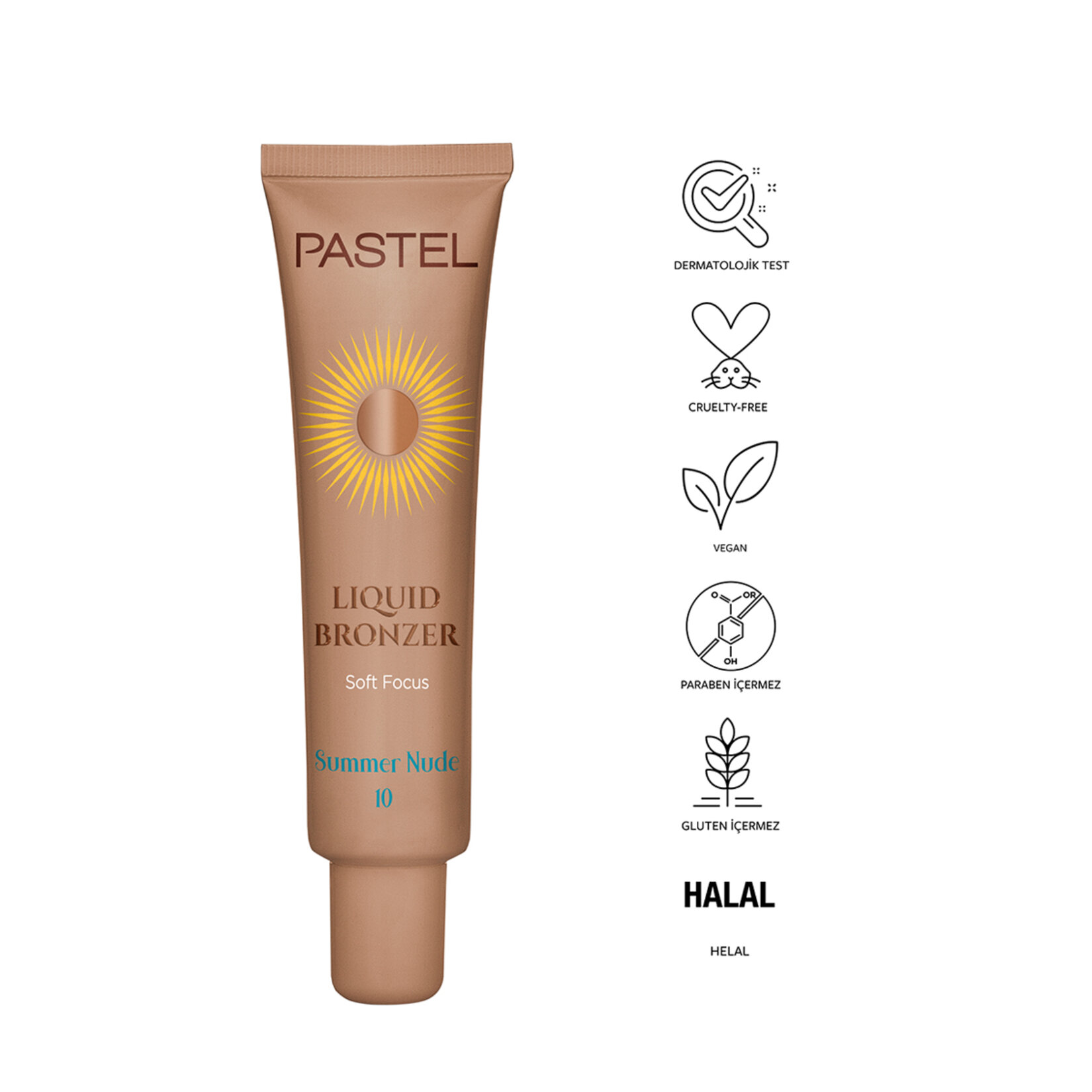 Pastel Liquıd Bronzer - Likit Bronzer 10 Summer Nude - Görsel 3