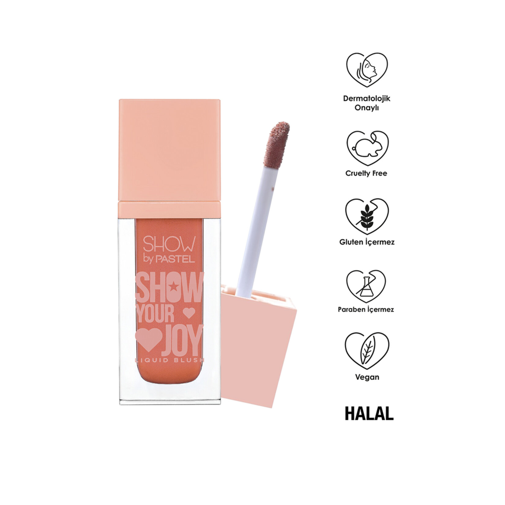Show By Pastel Show Your Joy Liquid Blush - Likit Allık 53 - Görsel 5
