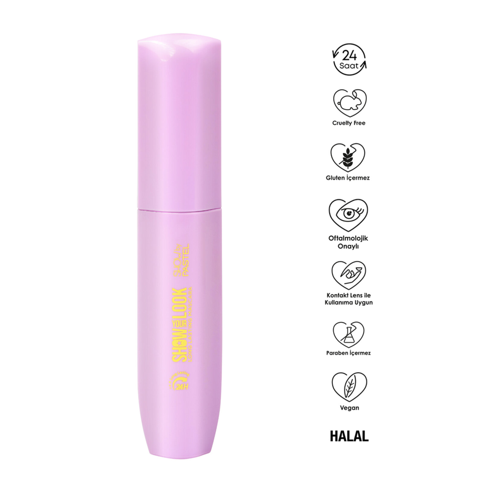 Show By Pastel Show Your Look 24h Long Lasting Mascara - Maskara - Görsel 2