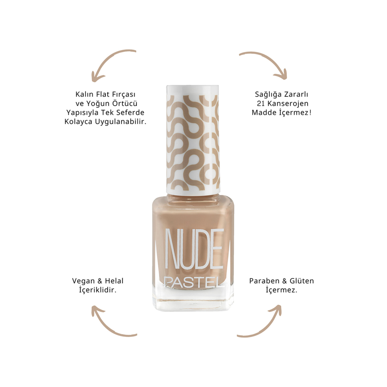 Pastel Nude Oje 765 Milkshake - Görsel 2