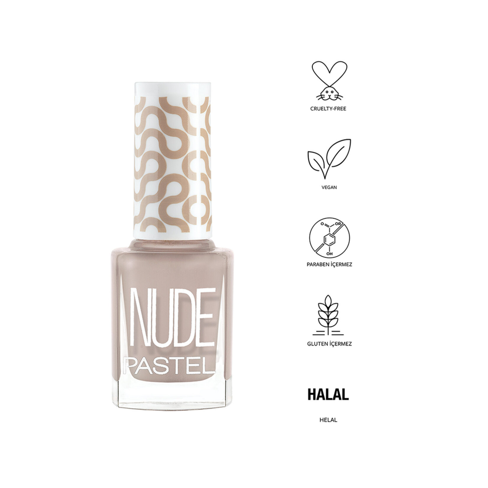 Pastel Nude Oje 767 Mauve Pink - Görsel 3