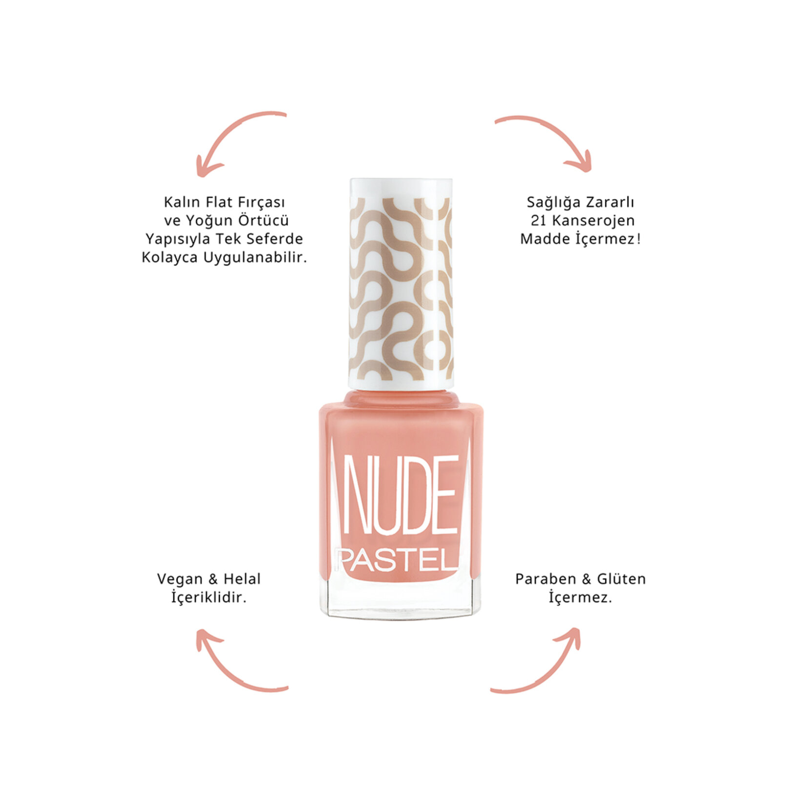 Pastel Nude Oje 770 Ballet - Görsel 2