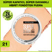 Maybelline New York Super Stay Hıbrıt Pudra Fondöten - 21 - Görsel 2