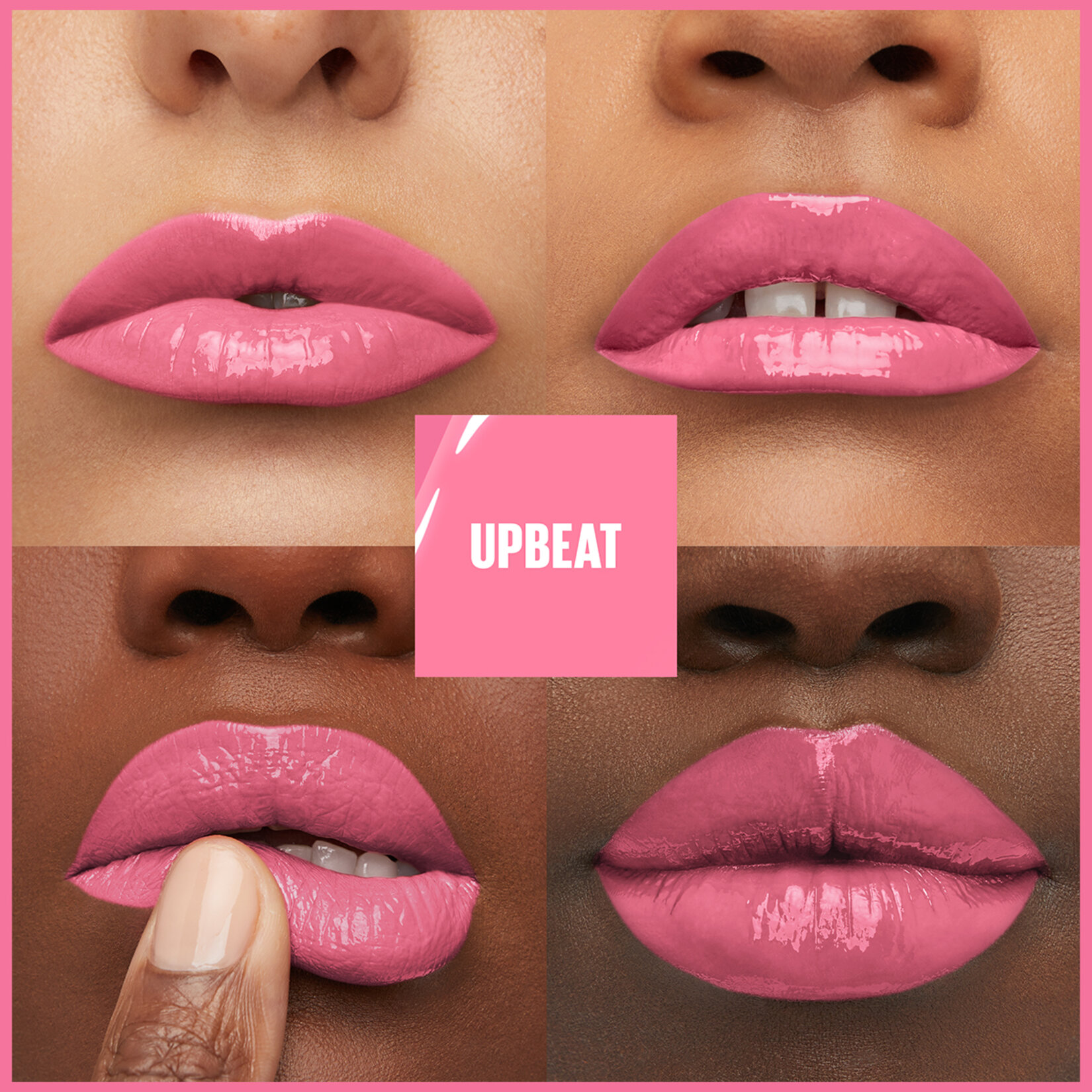 Maybelline New York Super Stay Vinyl Ink Uzun Süre Kalıcı Likit Parlak Ruj 155 Upbeat - Görsel 4