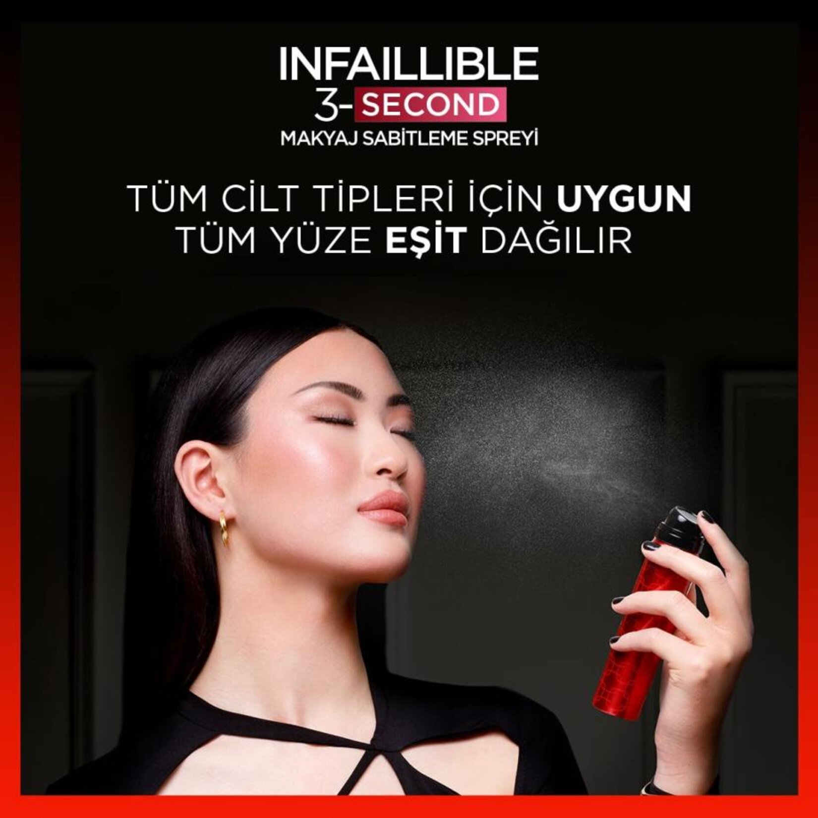 L'Oréal Paris Infaillible 3-Second Makyaj Sabitleme Spreyi - Görsel 3