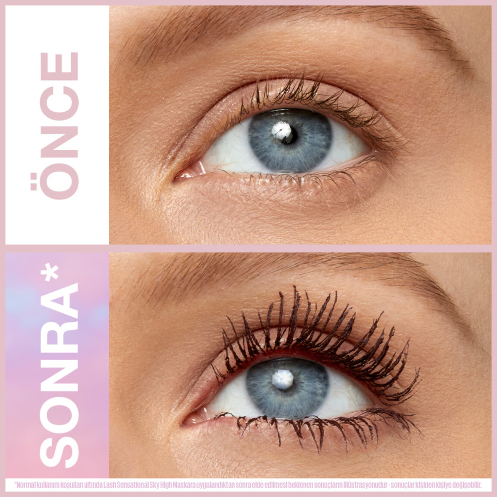 Maybelline New York Lash Sensational Sky High Burgundy Haze Maskara - Görsel 3