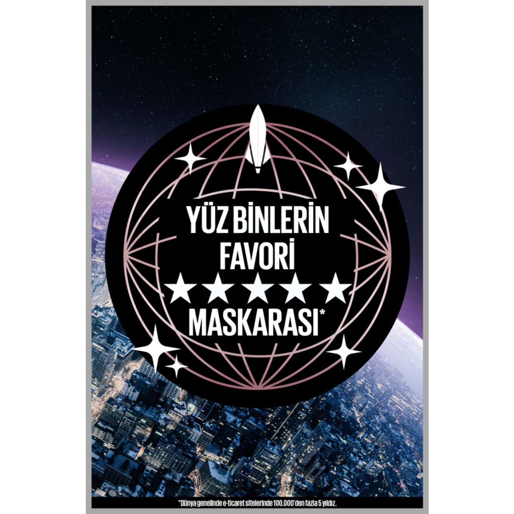 Maybelline New York Sky High Space Diamond Maskara - Görsel 8
