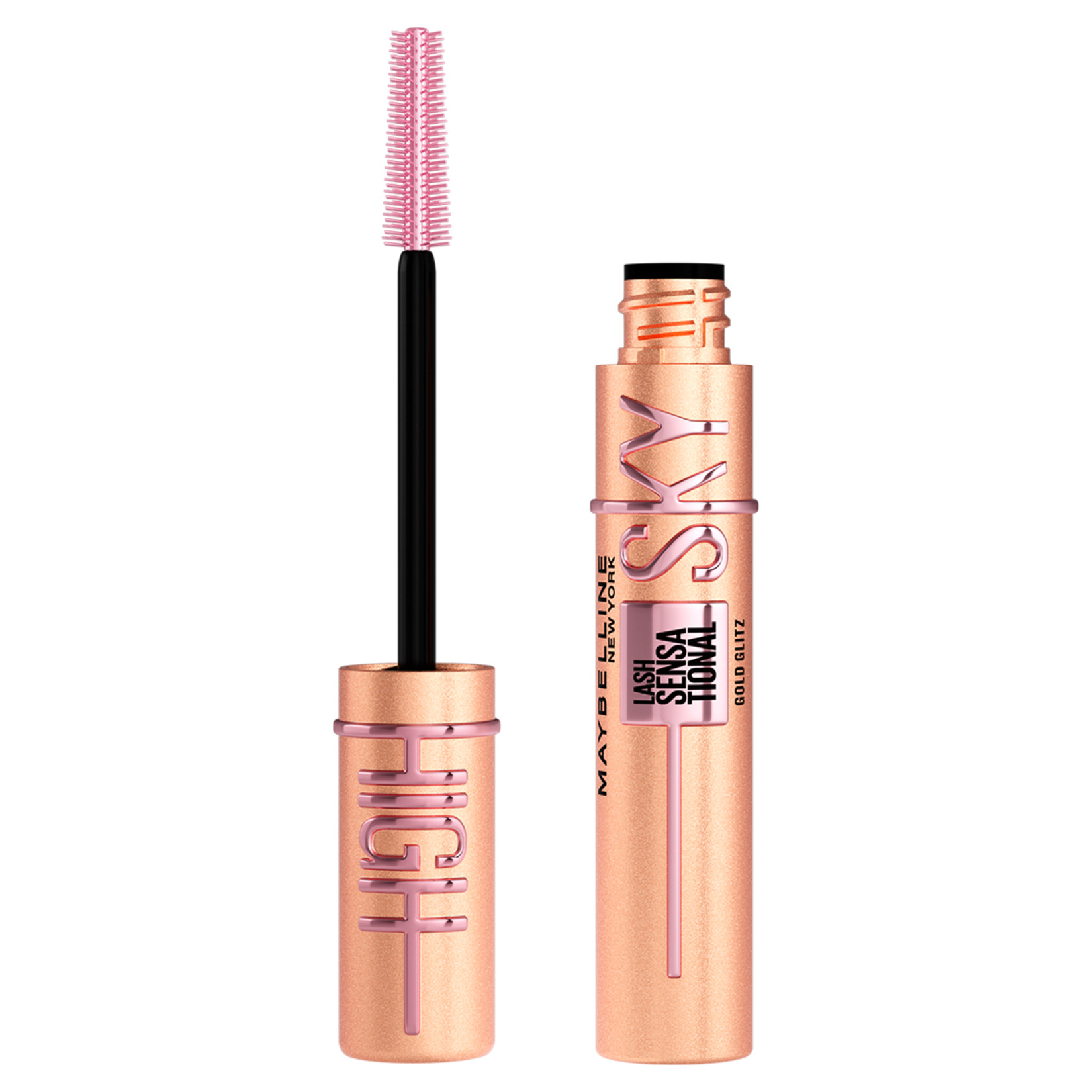 Maybelline Maskara Sky High Rose Gold Glitz - Görsel 2