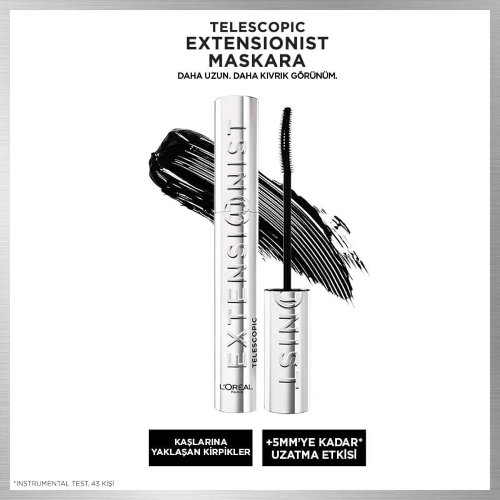 L'Oréal Paris Maskara Telescopic Extensionist - Görsel 2
