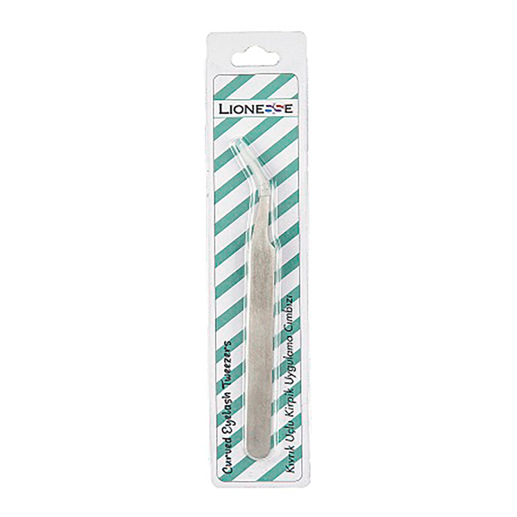 Lionesse Kıvrık Uçlu Kirpik Uygulama Cımbızı 3001