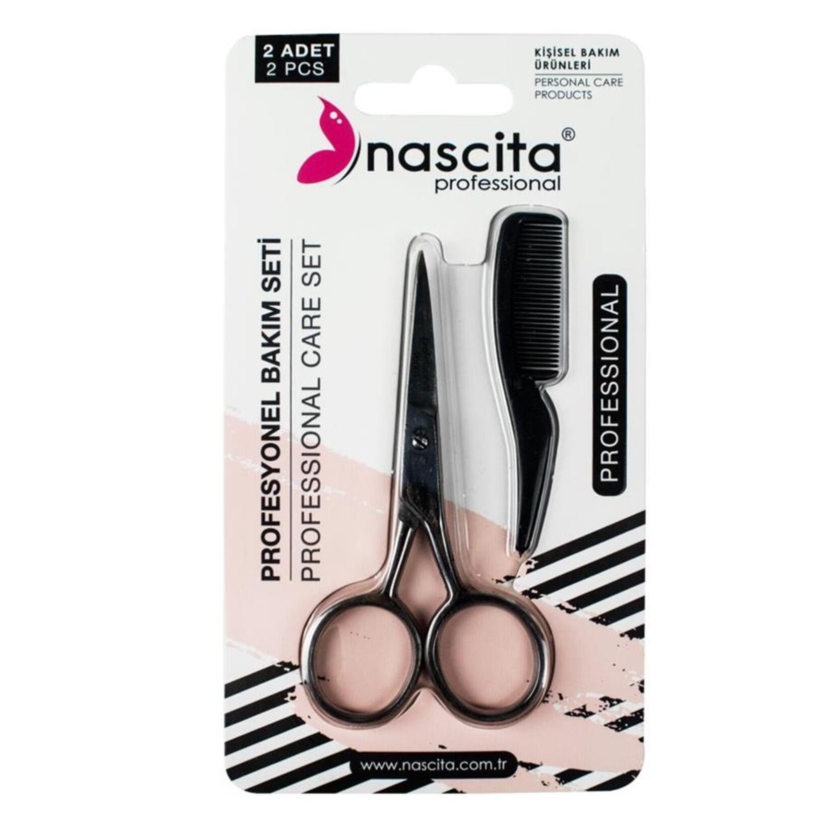 Nascita Profesyonel Bakım Seti Mini Tarak
