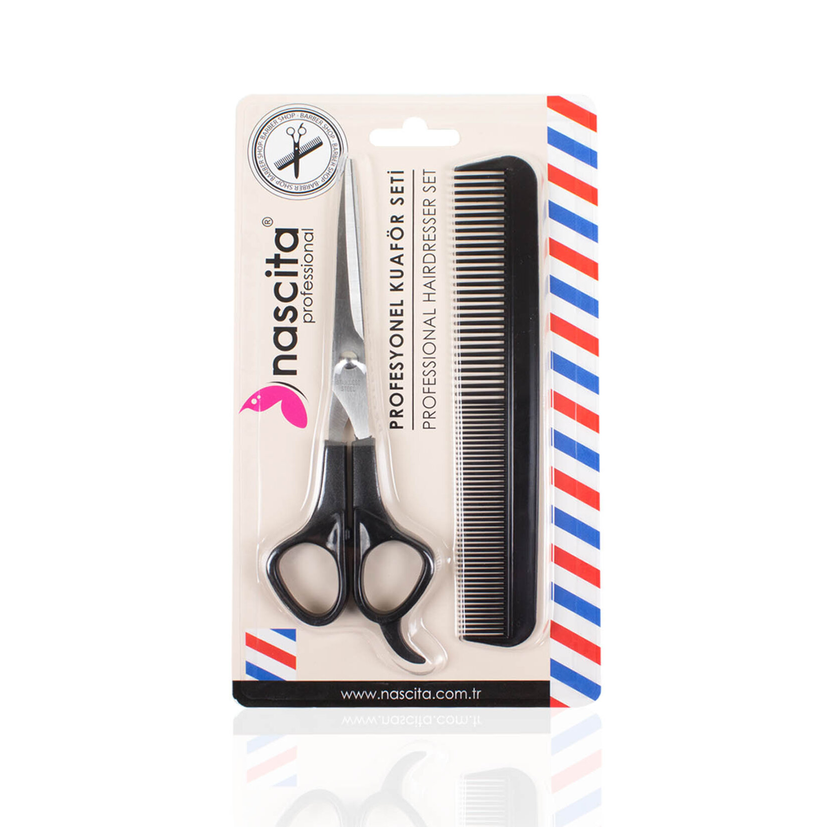 Nascita Profesyonel Kuaför Seti (Makas - Tarak)