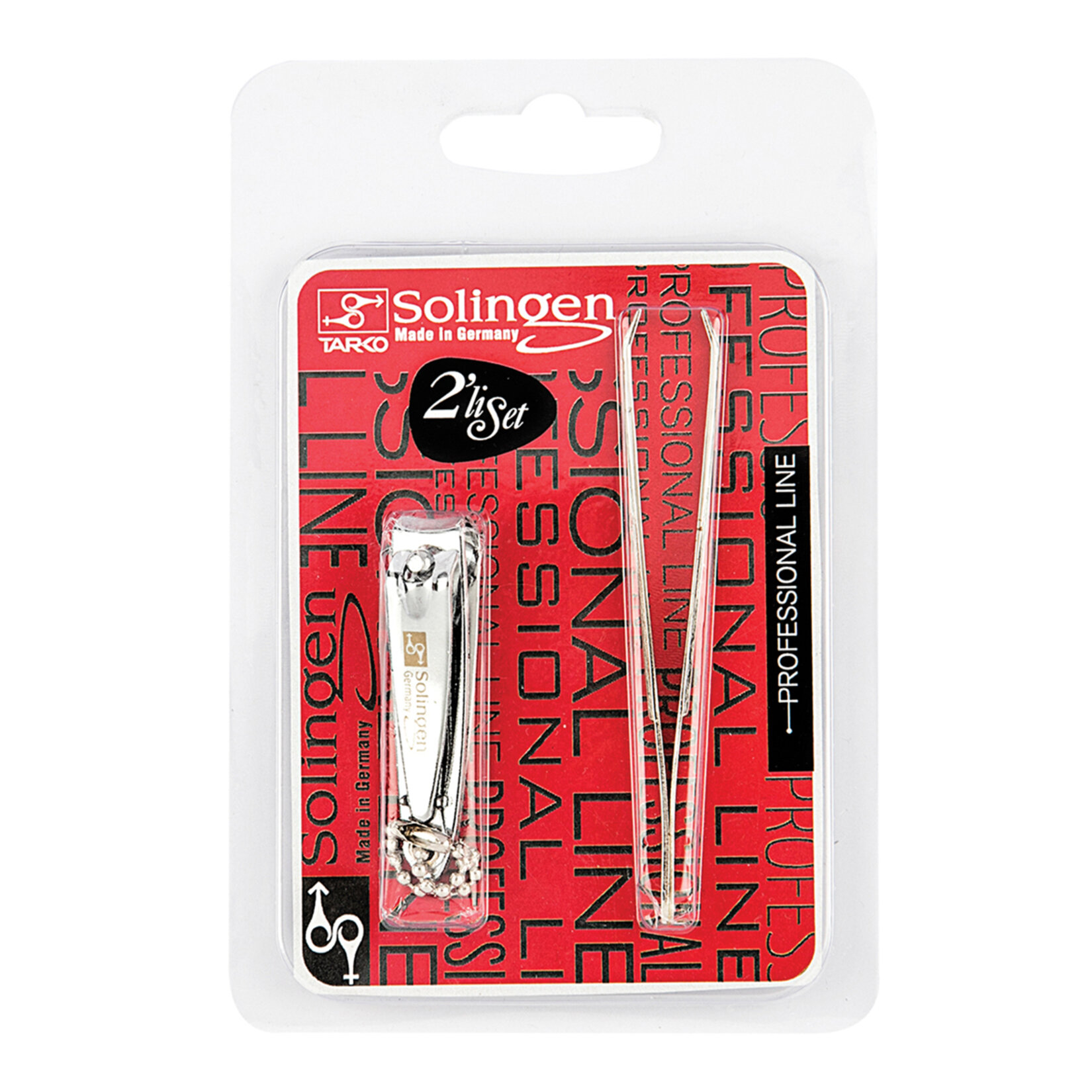 Solıngen Tırnak Makası&Cımbız 2Li Set 3106