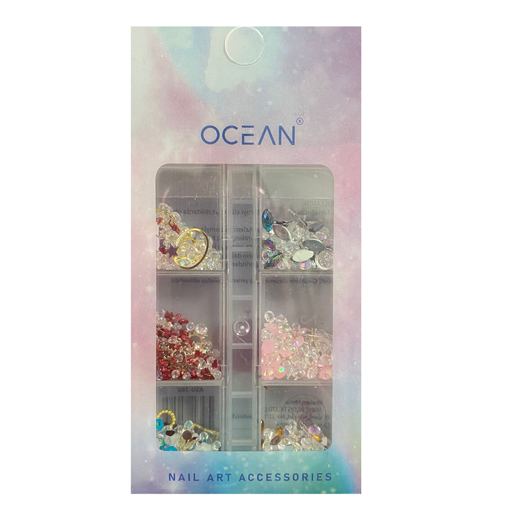 Ocean Tırnak Süsleme ve Makyaj Taşı No: 160