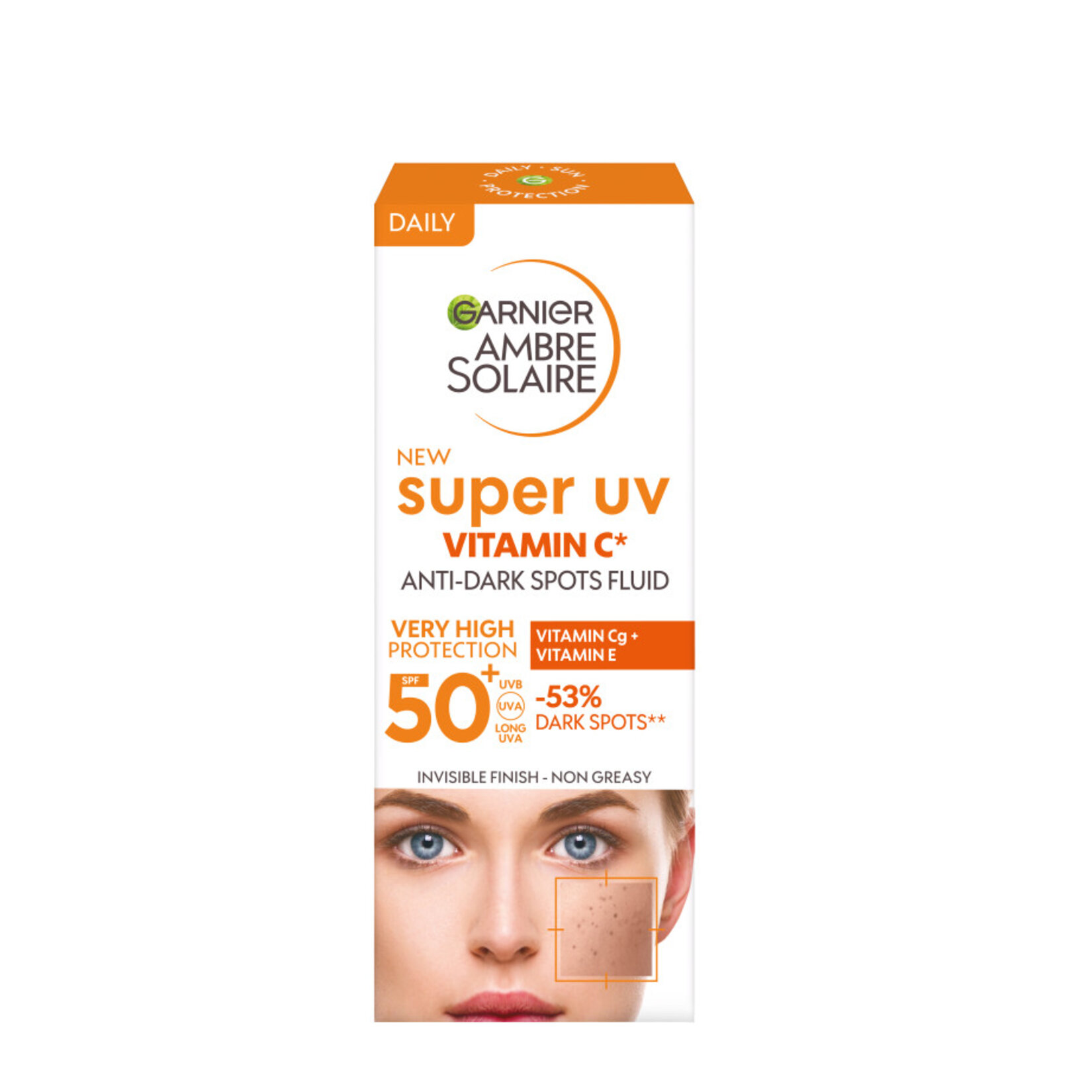 Garnier&nbsp;Ambre Solaire UV C Vitamini Koyu Leke Karşıtı Fluid Güneş Kremi SPF 50+ 40 ml - Görsel 2