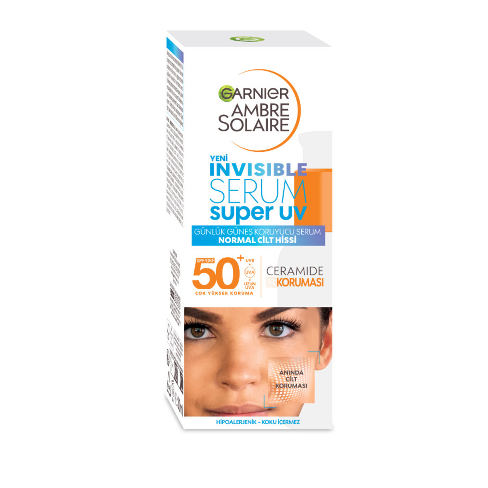 Garnier&nbsp;Ambre Solaire Invisible Super Uv Güneş Koruyucu Serum SPF 50 30 ml - Görsel 3