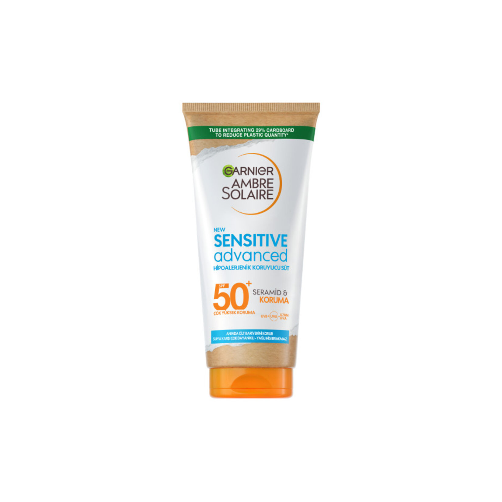 Garnier Ambre Solaire Hipoalerjenik Güneş Koruyucu Süt SPF 50+ 175 ml - Görsel 1