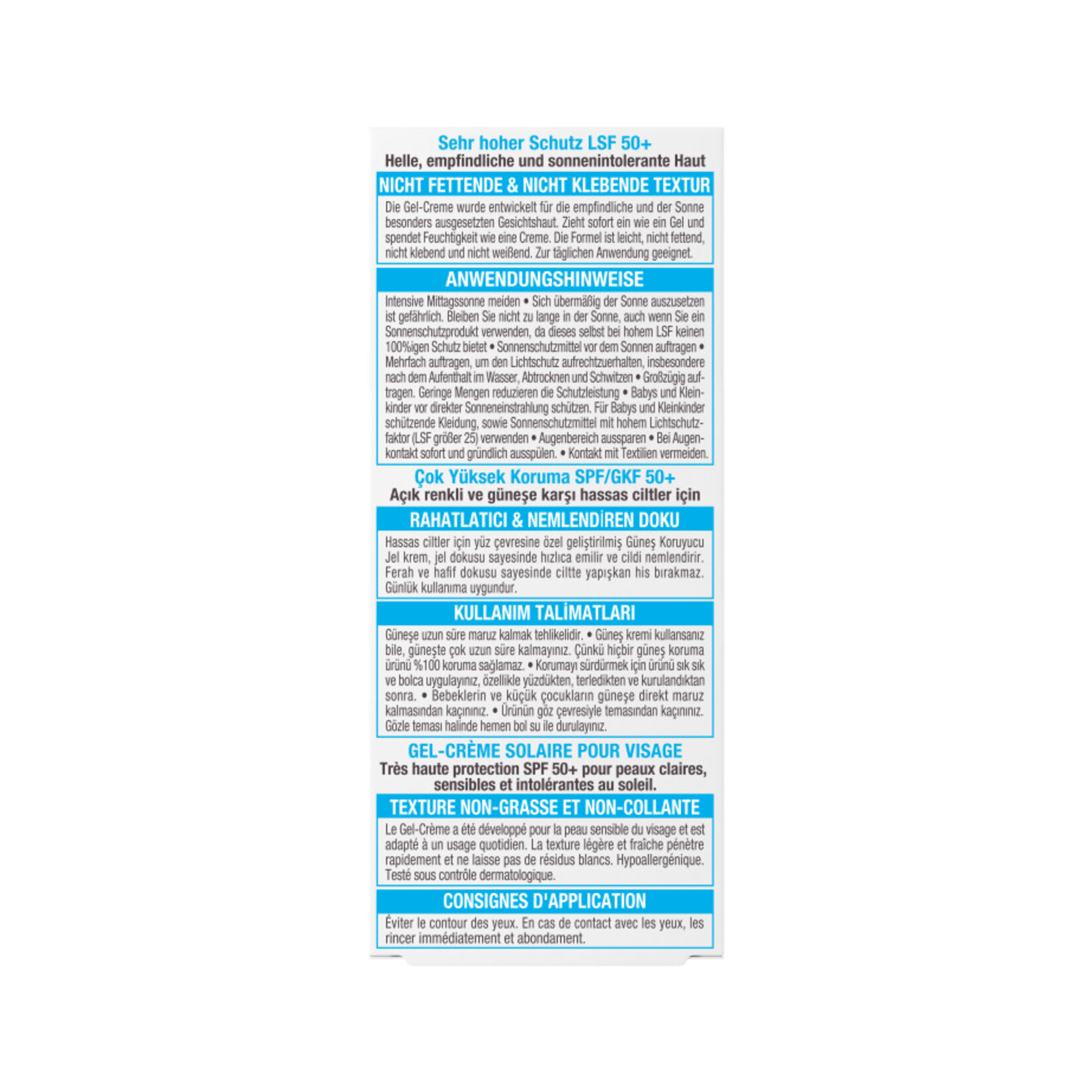 Garnier Ambre Solaire Sensitive Expert+ Uv Yüksek Korumalı Jel Krem SPF 50+ 50 ml - Görsel 2