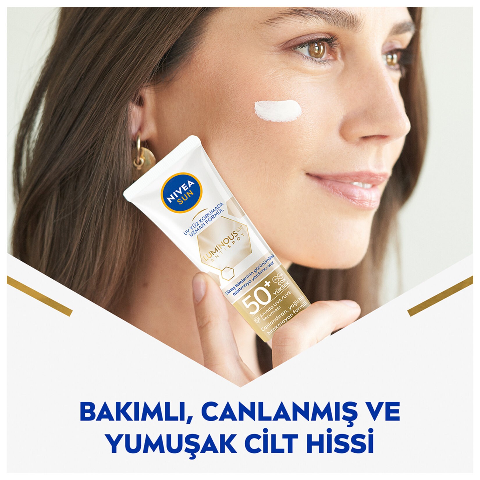 Nivea Sun Luminous630 Leke Karşıtı Koruyucu Yüz Kremi SPF 50 40 ml - Görsel 2