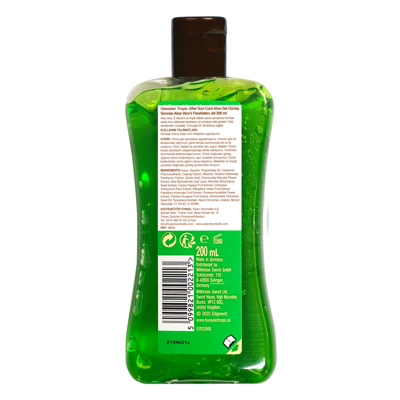 Hawaiian Tropic Cooling Güneş Sonrası Aloe Jel 200 ml - Görsel 2