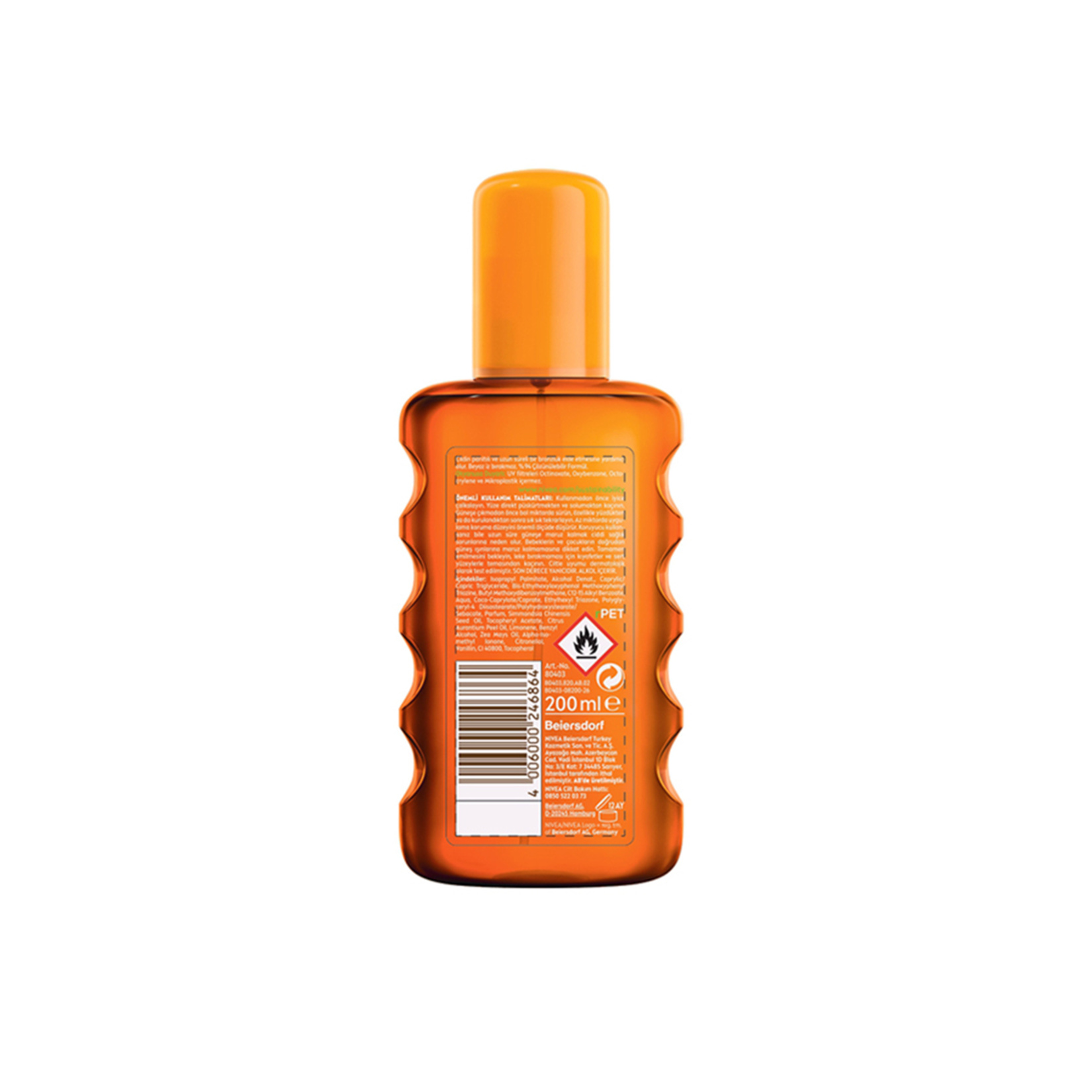 Nivea Sun Karoten Güneş Yağı Spreyi 200 Ml - Görsel 2