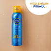 NIVEA SUN SPF50 Güneş Koruyucu ve Ferahlatıcı Vücut Spreyi 200 Ml - Görsel 6