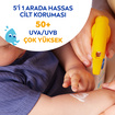 NIVEA SUN SPF50 Bebek ve Çocuklara Özel Hassas Güneş Koruyucu Sprey 250 Ml - Görsel 4
