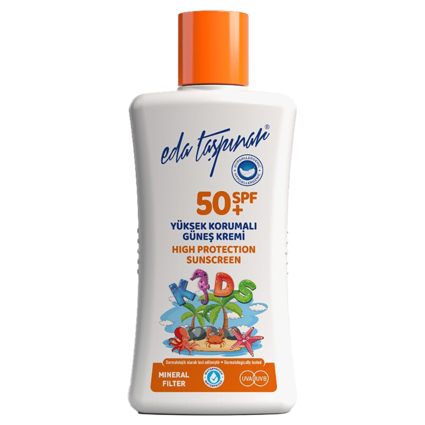 Eda Taşpınar Kids Mineral Filter Güneş Kremi SPF 50+ 200 Ml