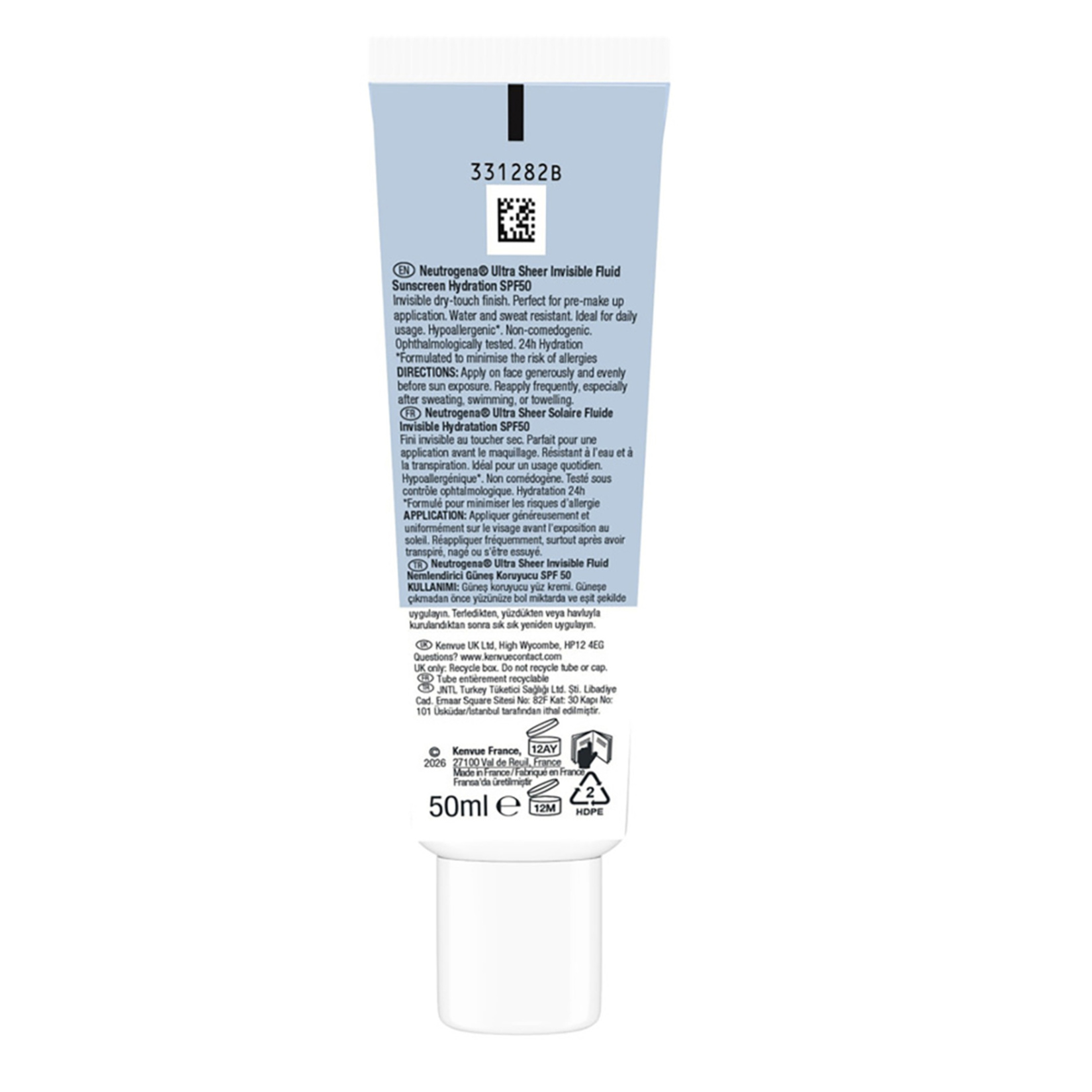 Neutrogena Nemlendirici Güneş Koruyucu SPF50 50 Ml - Görsel 2