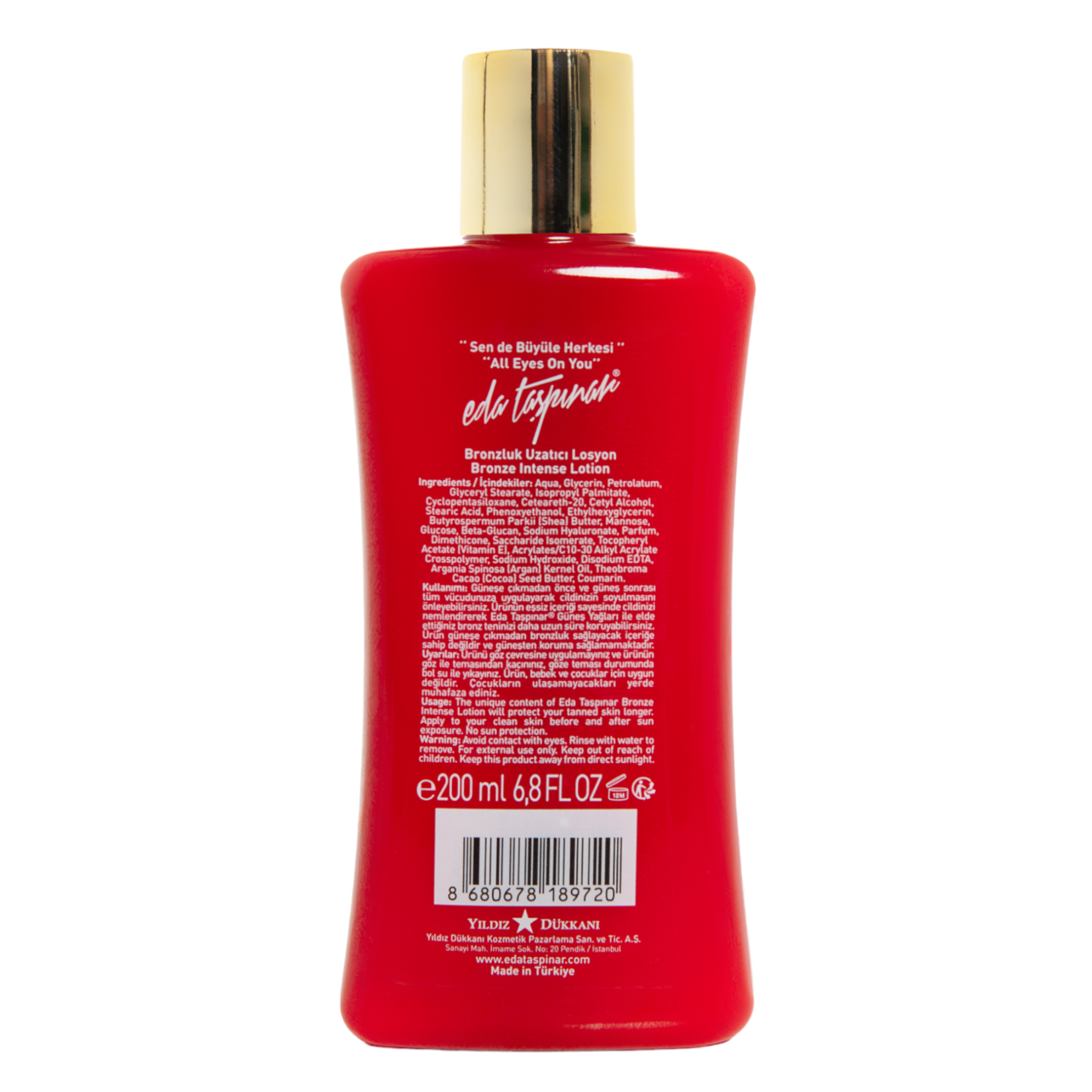 Eda Taşpınar Bronzluk Koruyucu Losyon 200 ml - Görsel 2