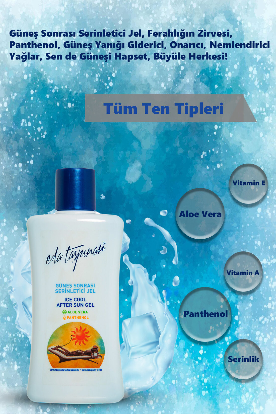 Eda Taşpınar Güneş Sonrası Serinletici Jel 200 ml - Görsel 2