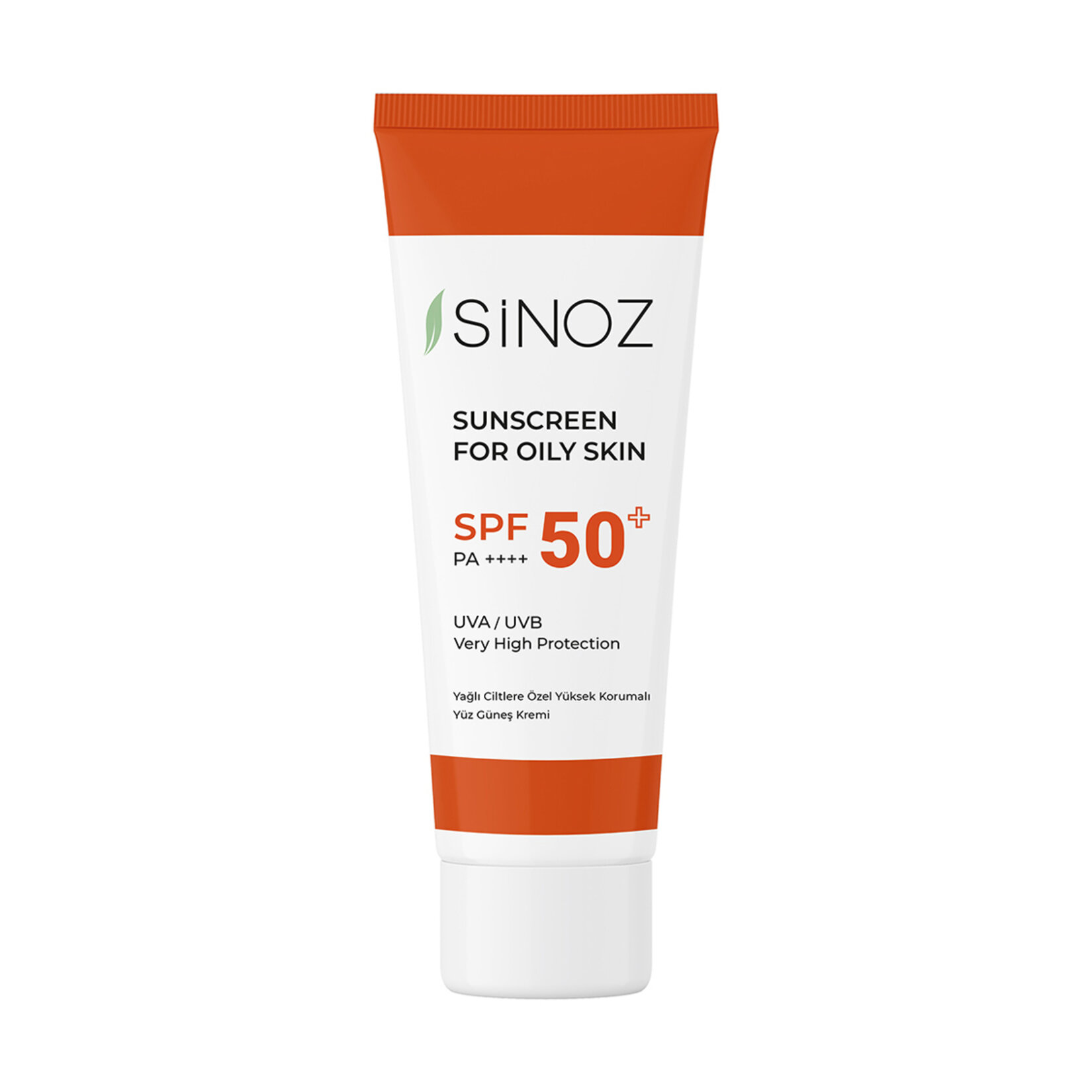 Sinoz Yağlı Ciltler Spf 50+Yüksek Koruyucu Yüz Güneş Kremi 50ml - Görsel 1