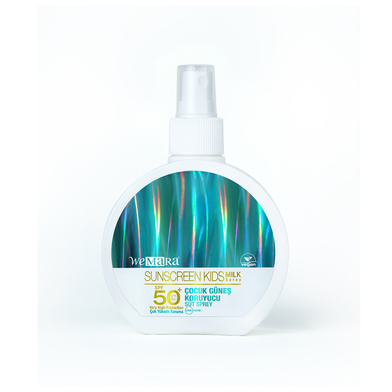 WeMara ÇocukLar İçin Güneş Koruyucu Süt Sprey SPF 50+ 150 ml