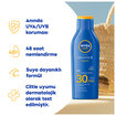 Nivea Sun  Güneş Koruyucu & 48 Nemlendirici Güneş Losyonu SPF 30 200 ml - Görsel 2