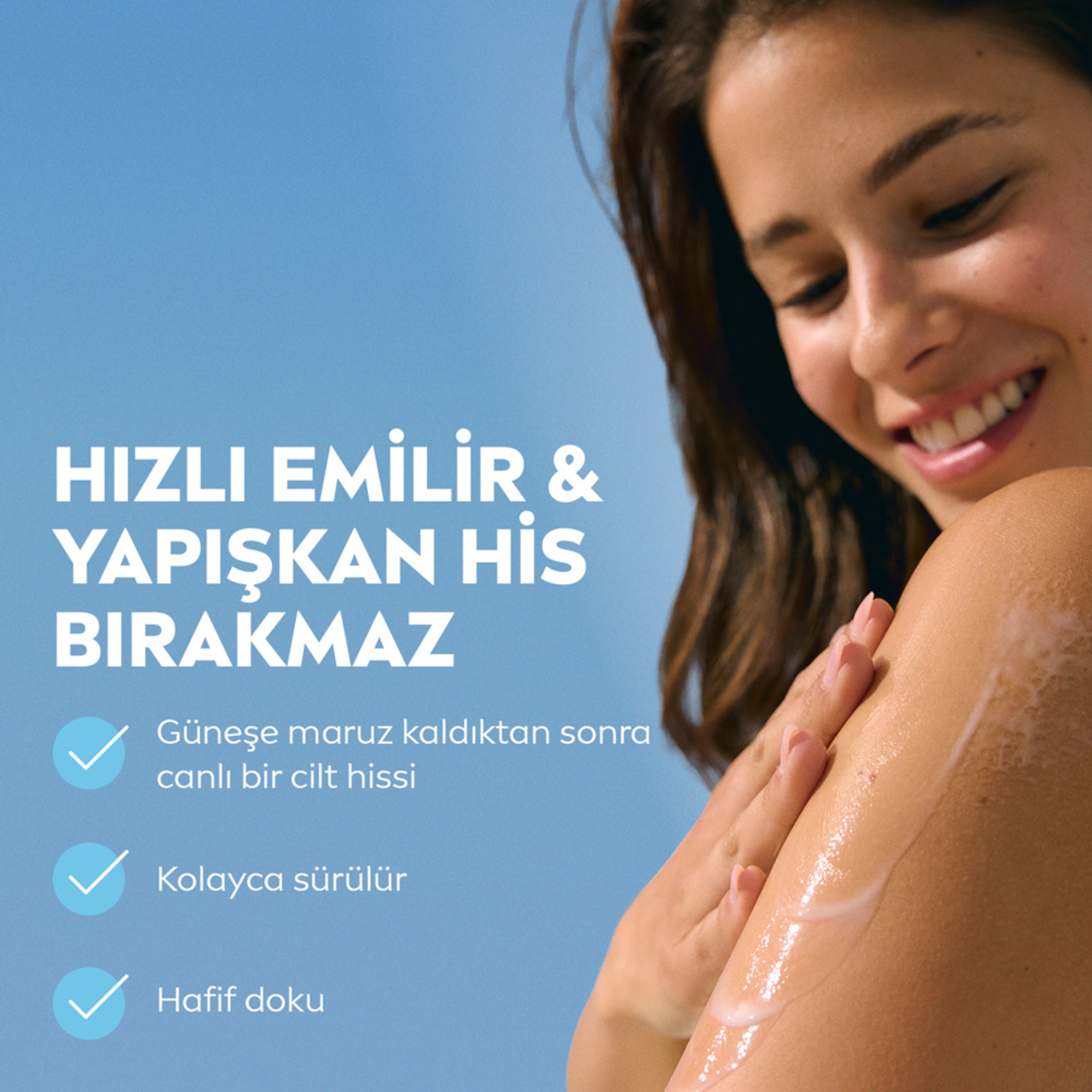 NIVEA SUN Güneş Sonrası Nemlendirici Vücut Spreyi 200 Ml - Görsel 5