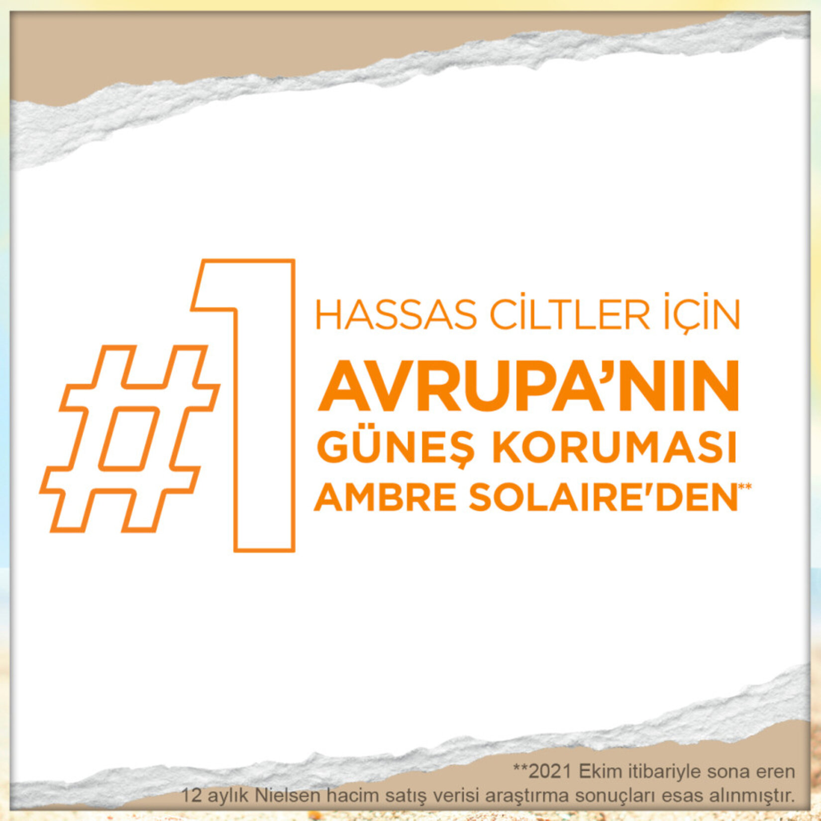 Garnier Ambre Solaire Sensitive Advanced Hipoalerjenik Güneş Koruyucu Süt SPF50+ 200ML - Görsel 4