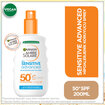 Garnier Ambre Solaire Sensitive Advanced Hipoalerjenik Güneş Koruyucu Sprey SPF50+ 200ML - Görsel 2